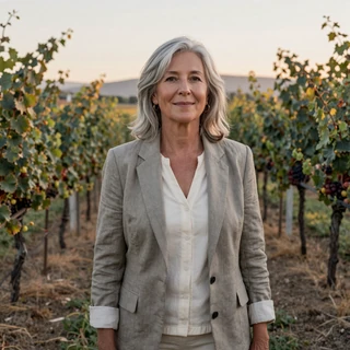 Margaret, a 64-year-old Napa County vineyard estate owner, verified millionaire farmers dating member