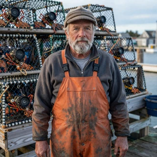 Everett, 68, Stonington Maine lobsterman and smallholder profile photo
