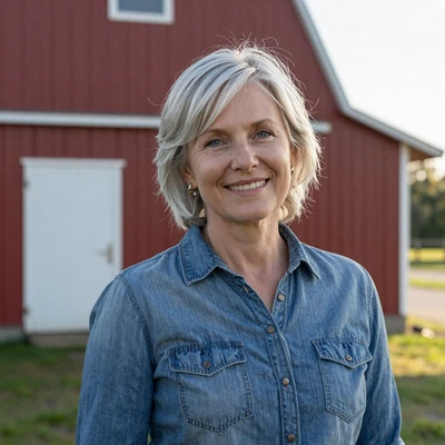 Margaret, 66, dairy farmer from Madison Wisconsin on a farmer dating site