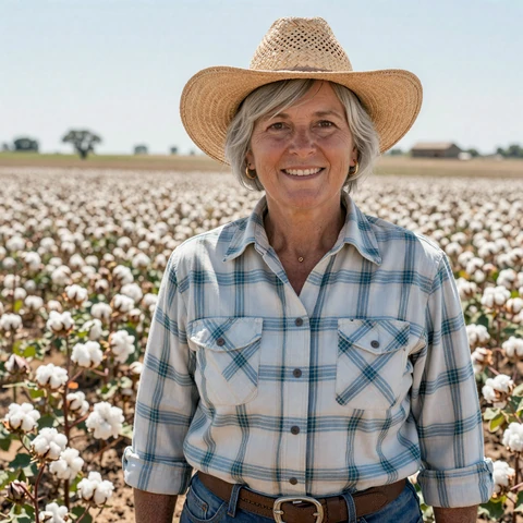 Marlene, 61, Lubbock Texas cotton and sorghum farmer profile photo