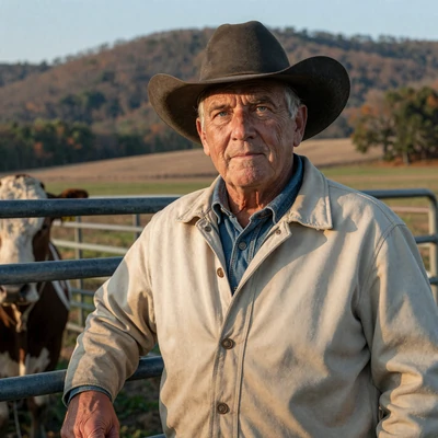 Gene, 68, Appalachian southeast Ohio cattle and hay farmer profile photo