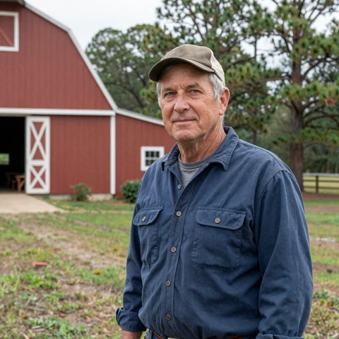 Hank, 70, East Texas cattle and poultry farmer profile photo