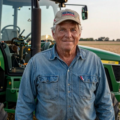 Dennis, 64, central Illinois corn and soybean farmer profile photo