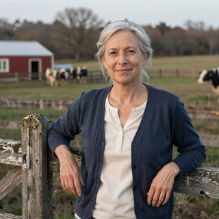 Ruth, a 62-year-old dairy and produce farmer from Lancaster Pennsylvania, verified Christian farmers dating member