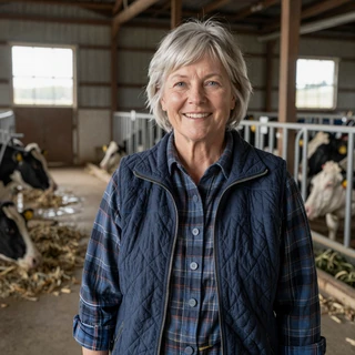 Gretchen, 63, Minnesota dairy and hay farmer profile photo