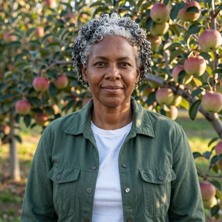 Grace, a 58-year-old apple orchard farmer from Hendersonville North Carolina, verified Christian farmers dating member