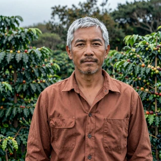 Henry, a 68-year-old coffee and tropical fruit farmer from Hilo Hawaii