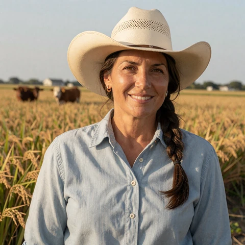 Connie, 56, Victoria Coastal Bend Texas cattle and rice farmer profile photo