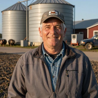 Dean, 66, south-central Minnesota hog and corn farmer profile photo